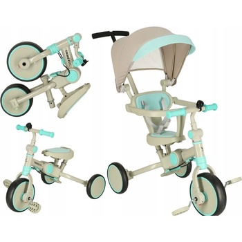 TRIKE FIX V4 modro šedá so strieškou