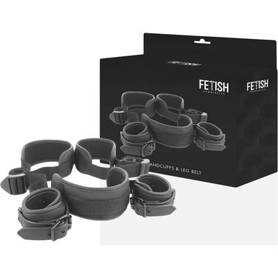 Ограничаващ аксесоар за китки и крака - Fetish Submissive Open Leg (D-218905)