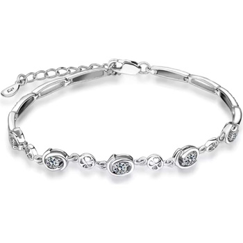 Silenti Jewelry Сребърна гривна "Постижение" - Сребърен