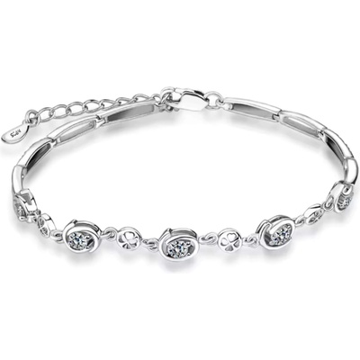 Silenti Jewelry Сребърна гривна "Постижение" - Сребърен