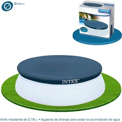 Intex Покривало за басейн за мекостенен басейн 549 см intex - 18917