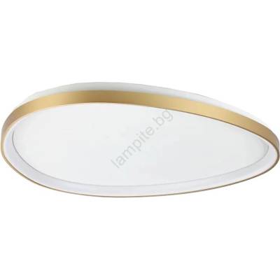 Ideal Lux - LED Димируем плафон GEMINI LED/42W/230V Ø 81 см CRI 90 златист (ID329260)