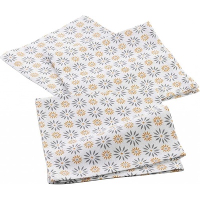 Douceur d'intérieur bavlna ubrousky Astre se vzorem 40x40cm 3ks