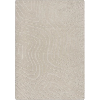 Flair Rugs Кремав ръчно изработен вълнен килим 160x230 cm Mesmerise Natural - Flair Rugs (503119377380)