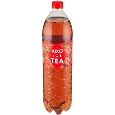Xixo Ice Tea nesýtený nápoj s jablkovou šťavou s jahodovou príchuťou 1,5 l