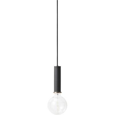 ferm LIVING Висяща лампа Socket Pendant голяма черна (5109)