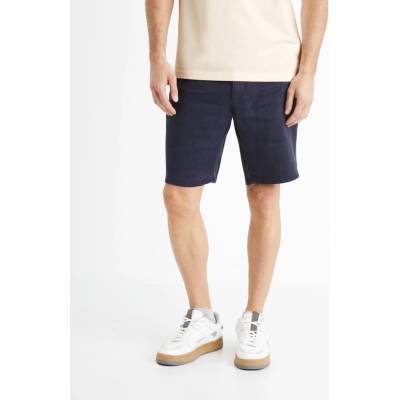 Celio Linen Shorts Dolinusbm Mens šedá