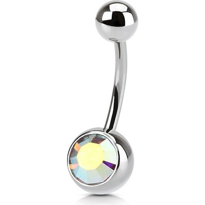 Šperky4U piercing do pupíku banánek BS01001-AB