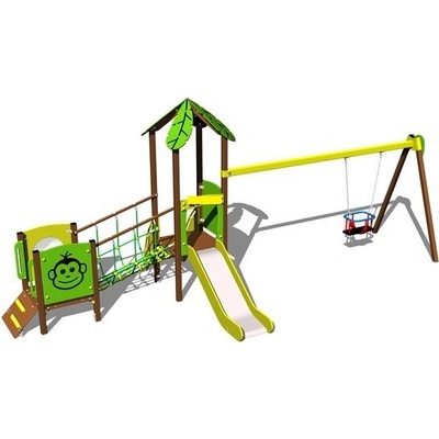 Playground System DĚTSKÉ HŘIŠTĚ Happy ape 253