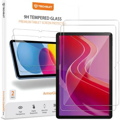 Techsuit Стъклен протектор за Lenovo Tab M11 - Techsuit ArmorGlass CrystalHD (2 броя) - Прозрачен