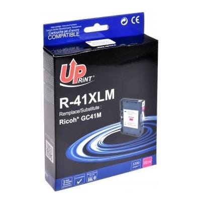 Compatible Мастило гел UPRINT GC41M, RICOH, 36ml, 2500 копия, 405763, Magenta (7130)