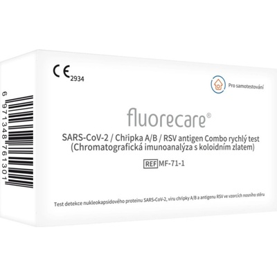 Fluorecare SARS-CoV-2-chřipka A-B-RSV test 1 ks – Zboží Dáma