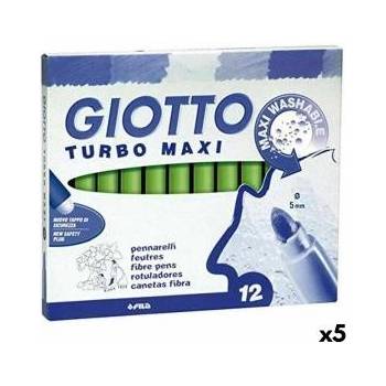 GIOTTO Комплект Химикали с Филц Giotto Turbo Maxi Светло Зелено (5 броя)