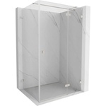 Mexen Lunar T душ кабина с дясна врата 70 x 120 см, прозрачна, четкан никел - 834T-070-120-97-00-P (834T-070-120-97-00-P)