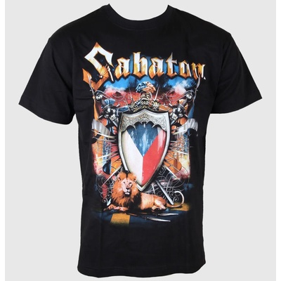 CARTON мъжка тениска Sabaton - шведски - Черен - CARTON - 484