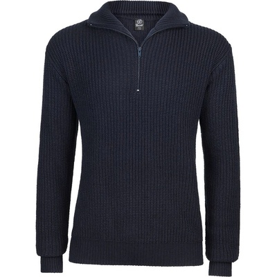 Brandit Marine Pullover Troyer sveter navy