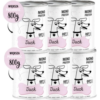 Pepe Mono Protein kačacie 6 x 800 g