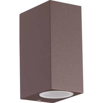 Ideal Lux - Външна стенна лампа UP 2xG9/15W/230V IP44 кафява (ID213354)