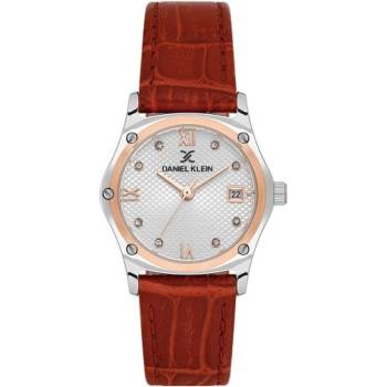 Daniel Klein DK. 1.14270-6 - Дамски часовник, Premium, Кварцов, 29mm, 3 ATM, Червен