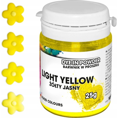 Food Colours Práškové farbivo žlté 25 g