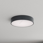 Brilagi - Плафон за баня с вграден сензор CLARE, 3xE27/24W/230V, Ø 40 см, антрацит, IP54 (BG5223)