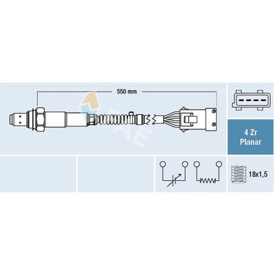 Lambda sonda FAE 77411