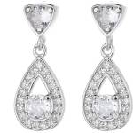 Silenti Jewelry Сребърни обеци "Извор