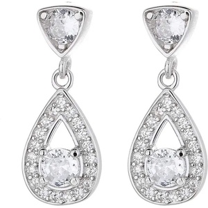 Silenti Jewelry Сребърни обеци "Извор