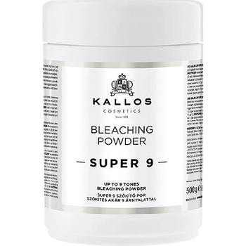 Kallos KJMN SUPER 9 bělící prášek 9 odstínů 500 g