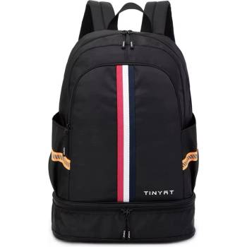 Picadili Унисекс сгъваема раница, Maeron GT3759, USB порт, черна (GT3759)