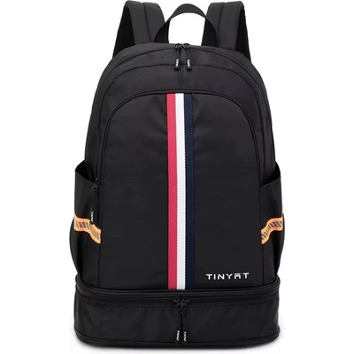 Picadili Унисекс сгъваема раница, Maeron GT3759, USB порт, черна (GT3759)