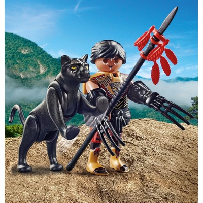 Playmobil 70878 Bojovník s panterom