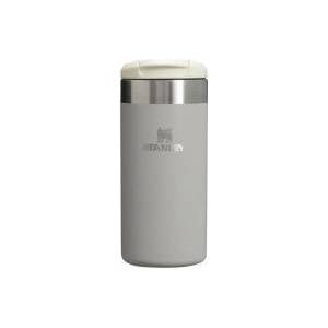 STANLEY 1913 Aerolight Transit Thermo Mug 0.35L - Keeps Hot for 4 Hours - Dishwasher Safe - Coffee Mug To Go Leak-Proof - Compatible with Common Car Drink Holders - Thermos Flask - Ash - 100000108133