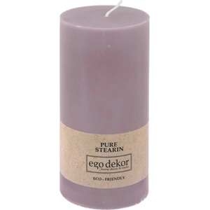 Ego dekor Лилава приятелска свещ, време на горене 50 ч. Eco - Eco candles by Ego dekor (ZBC-3771060)