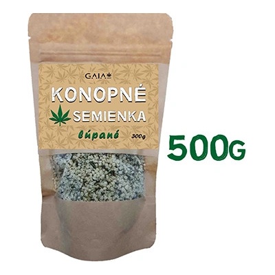 GaiaHemp Konopné semienka lúpané 500 g