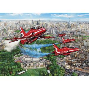 Gibsons - Puzzle Reds Over London 1000 - 1 000 piese
