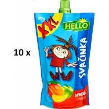 Hello XXL ovocná desiata vrecko mango 10 x 200 g