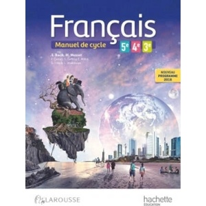 Français 5e - 4e - 3e (cycle 4) | Eric Bacik, Fabrice Gros, Gwenn-Aëlle Geffroy, Eric Millot, Marie Musset, Céline Walkowiak, Edith Tritsch (ISBN: 9782012406803)