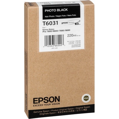 Epson T6031 Photo Black - originálny