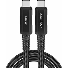 Acefast C4-03 USB Typ C - USB Typ C, 2m, černý