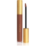 Gucci Gucci Beauty Rouge à Lèvres Matte Lipstick матиращо течно червило цвят 308 Lucy Dark Orange 6.5ml