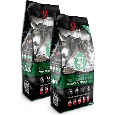 Alpha Spirit Free Range Duck 2 x 12 kg