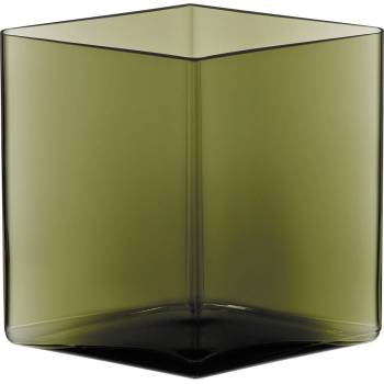 Iittala Ваза Ruutu 20, 5 x 18 см зелен мъх (1015574)