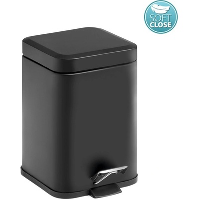Gedy Argenta 3l,Soft Close, černá mat 220914
