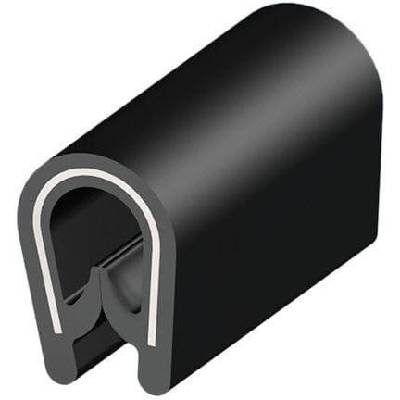 Гумена защитна лента за ръб 1, 0-4, 0mm черна RAL 9005 10m - MCA001BB12 (MCA001BB12)