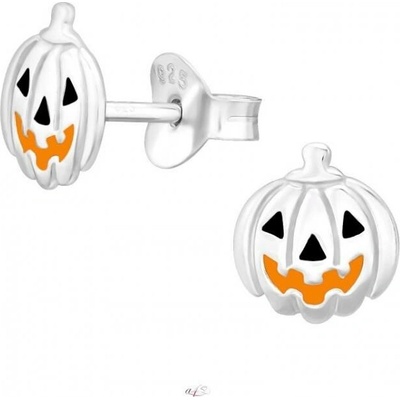 Prosperk stříbrné náušnice pecky Halloween S0425