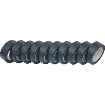 Extol Изолационна лента, 10бр, черна; 19mmx10mx0, 13mm
