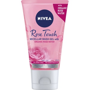 Nivea Rose Touch Мицеларен измиващ гел, 150 ml