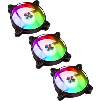 Lian Li BR120 RGB PWM + ovládač Black 3pack BRDIGITAL-3RB