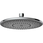 WENKO 24926100 - Душова глава Система за пестене на вода 22, 5x22, 5 cm лъскав хром/сива (WE0346)